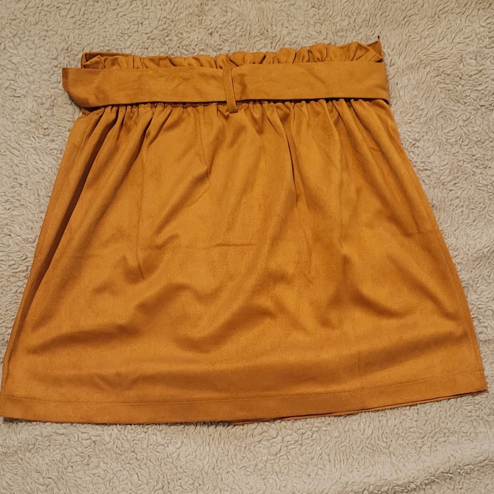 Francesca's Suede Skirt XS - Picture 8 of 9